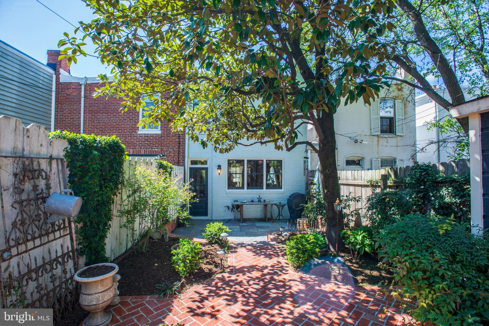 1681 32nd Street Northwest Washington, DC 20007 - Photo 45 of 51 Rear Patio