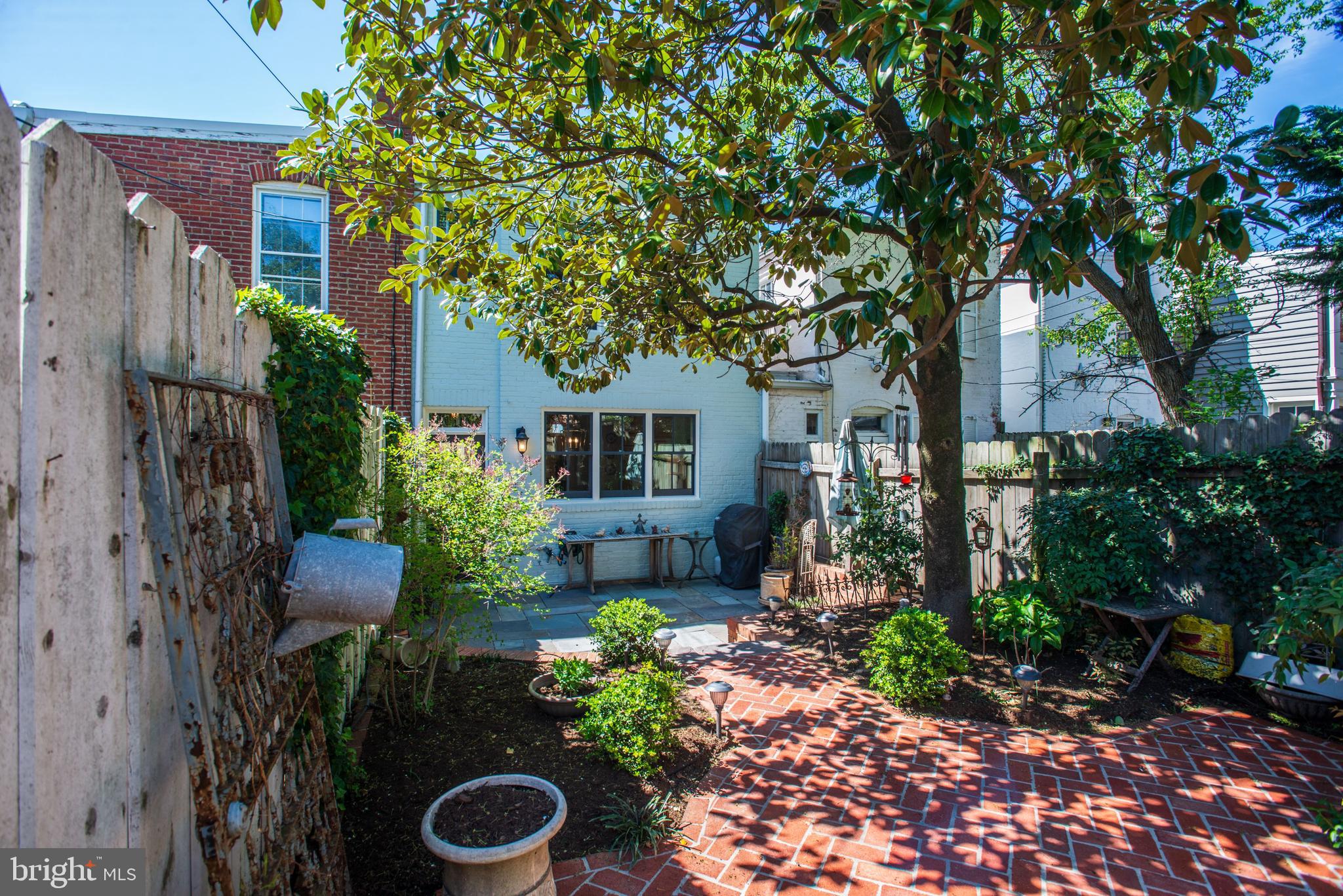 1681 32nd Street Northwest Washington, DC 20007 - Photo 46 of 51 Rear Patio