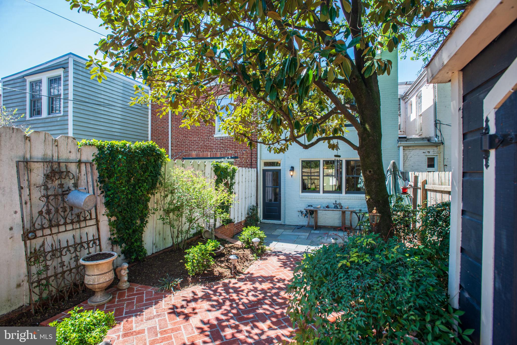 1681 32nd Street Northwest Washington, DC 20007 - Photo 48 of 51 Rear Patio