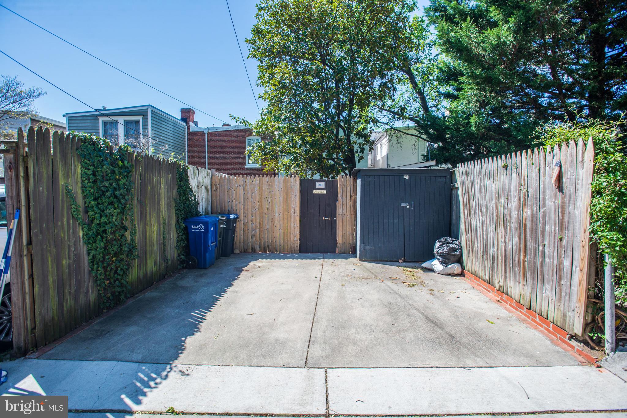 1681 32nd Street Northwest Washington, DC 20007 - Photo 50 of 51 Parking Pad
