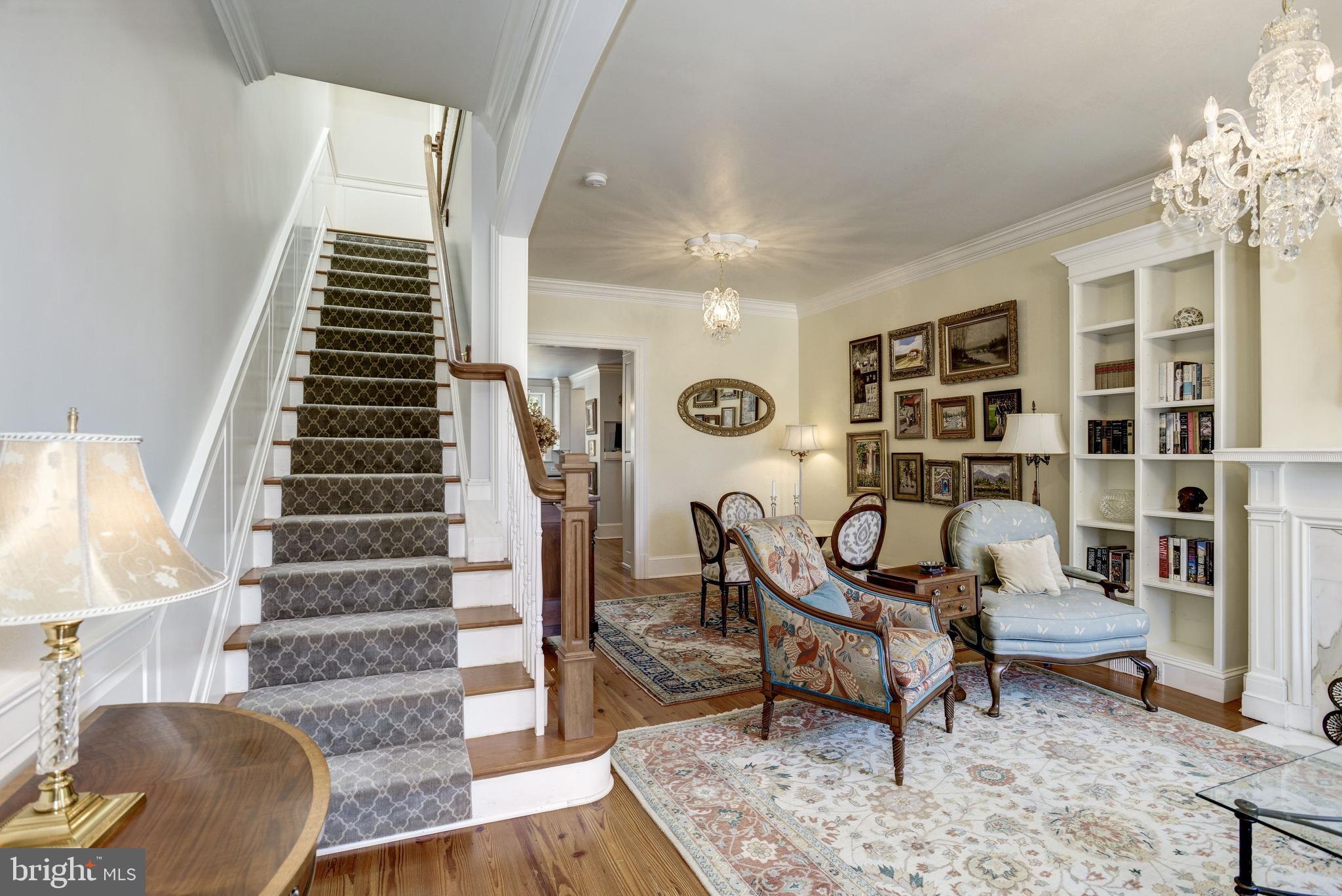 1681 32nd Street Northwest Washington, DC 20007 - Photo 9 of 51 Living Room