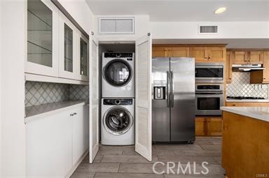 536 North Brea Boulevard Brea, CA 92821 - Photo 7 of 30 a kitchen with a stove and a refrigerator