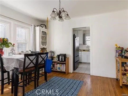 a view of a livingroom with furniture and window