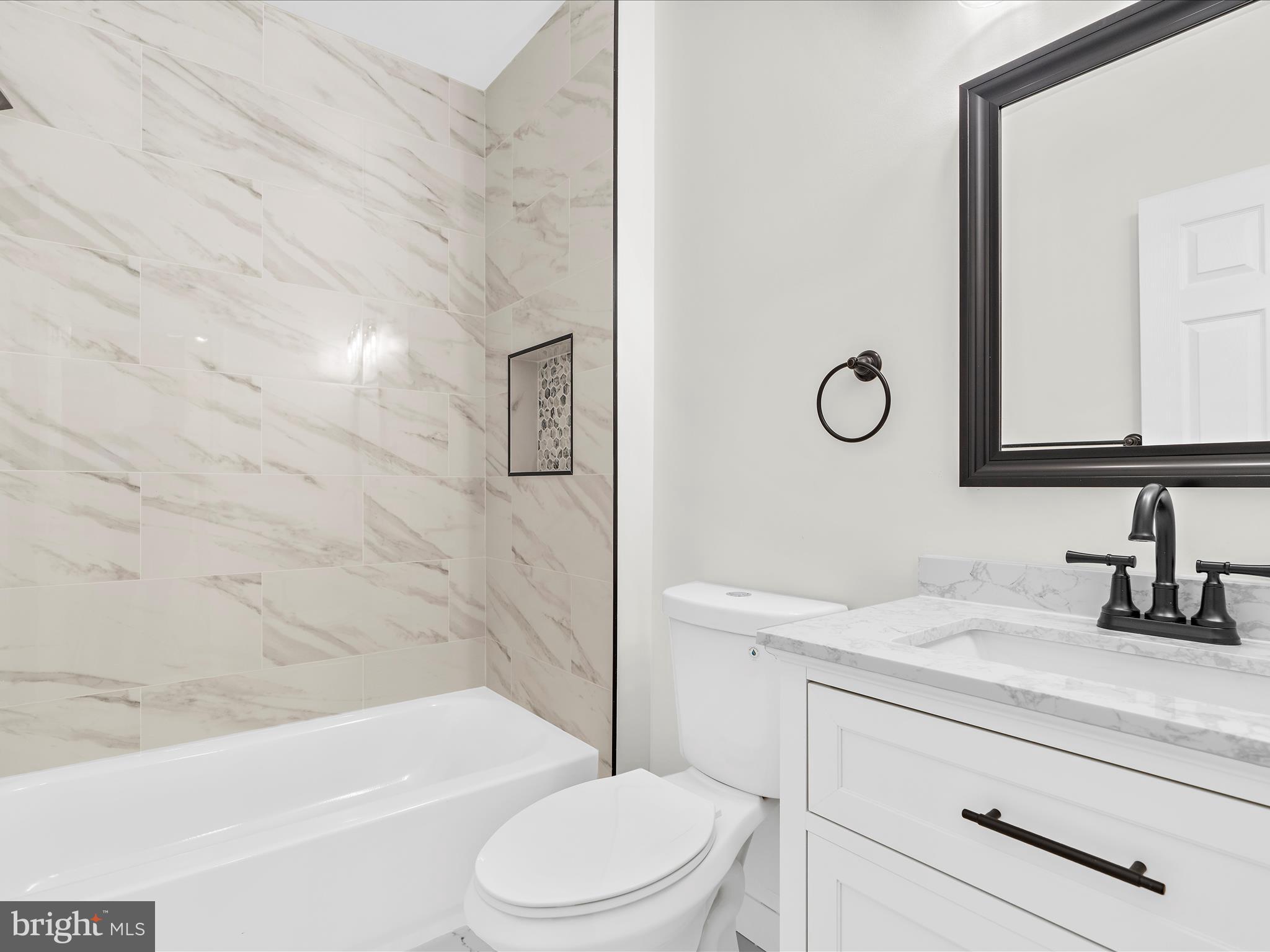 917 Decatur Street Northwest Washington, DC 20011 - Photo 20 of 36 Upstairs Full Bathroom