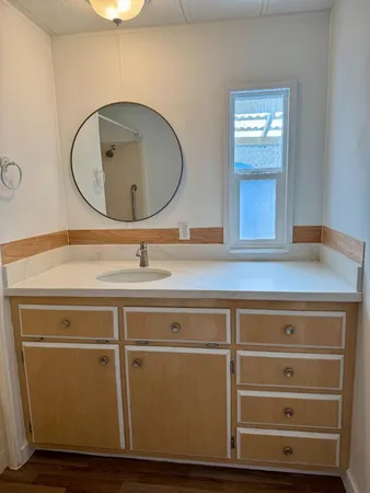 a close view of utility room