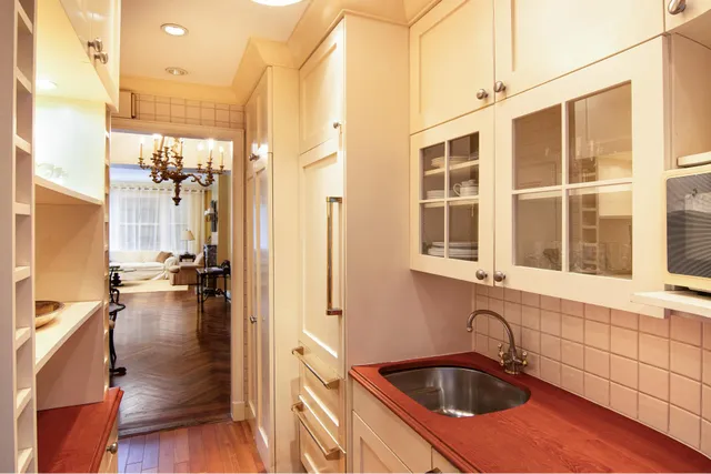 a view of walk in closet with window