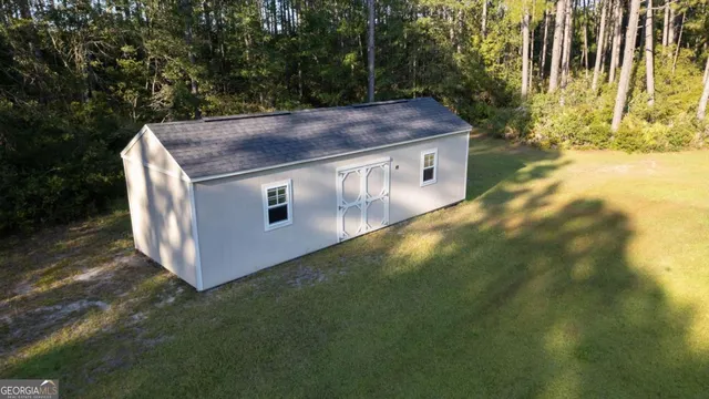 a view of outdoor space and yard