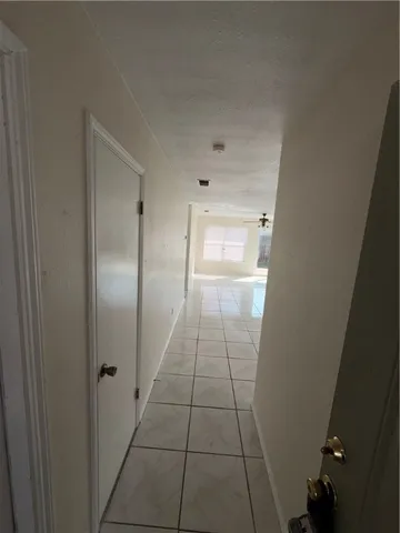 a view of empty room