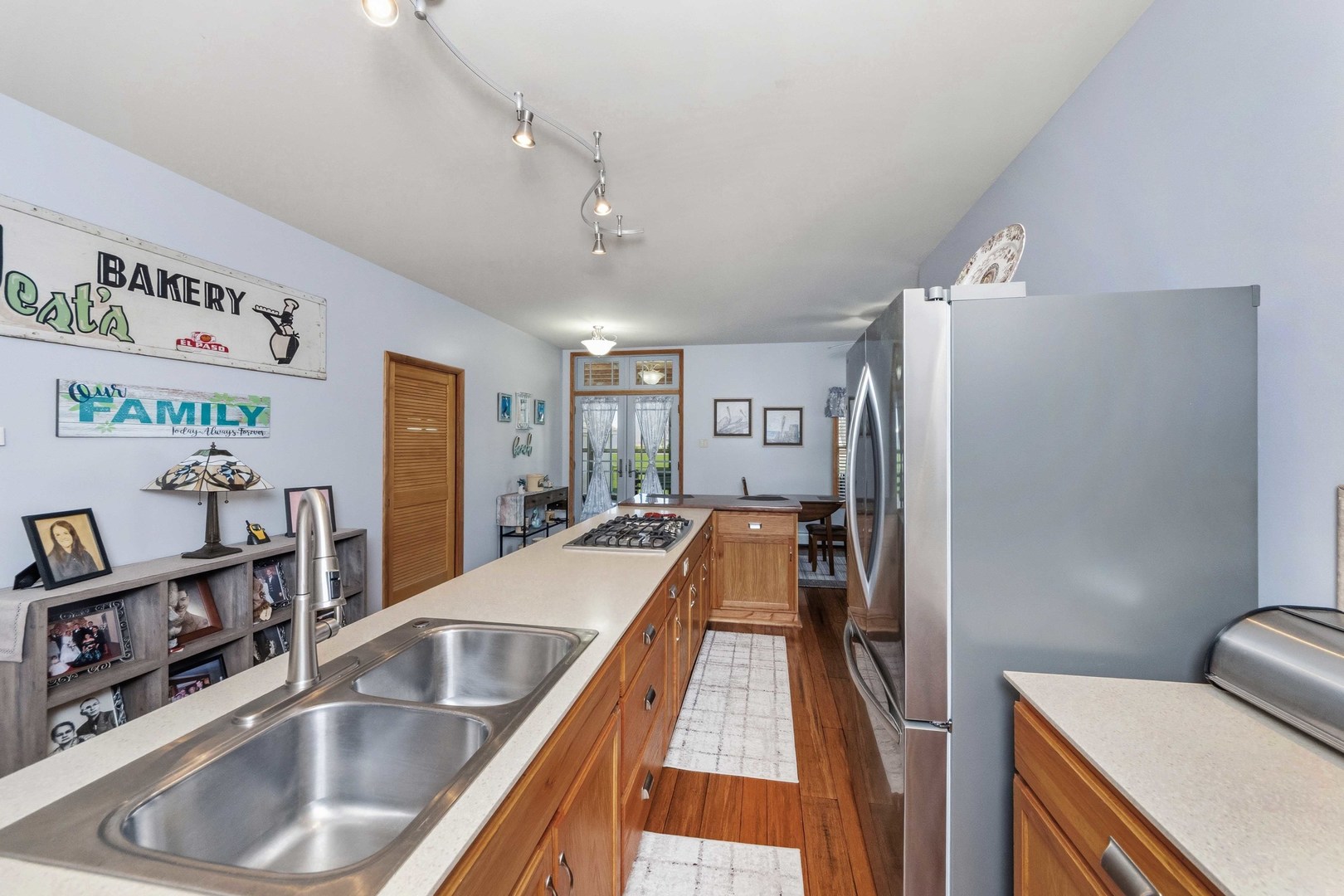 620 West 6th Street Minonk, IL 61760 - Photo 7 of 35 a view of kitchen and a living room