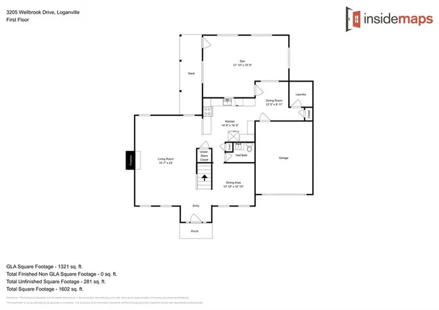 $2,300 | 3205 Wellbrook Drive, Loganville, GA 30052