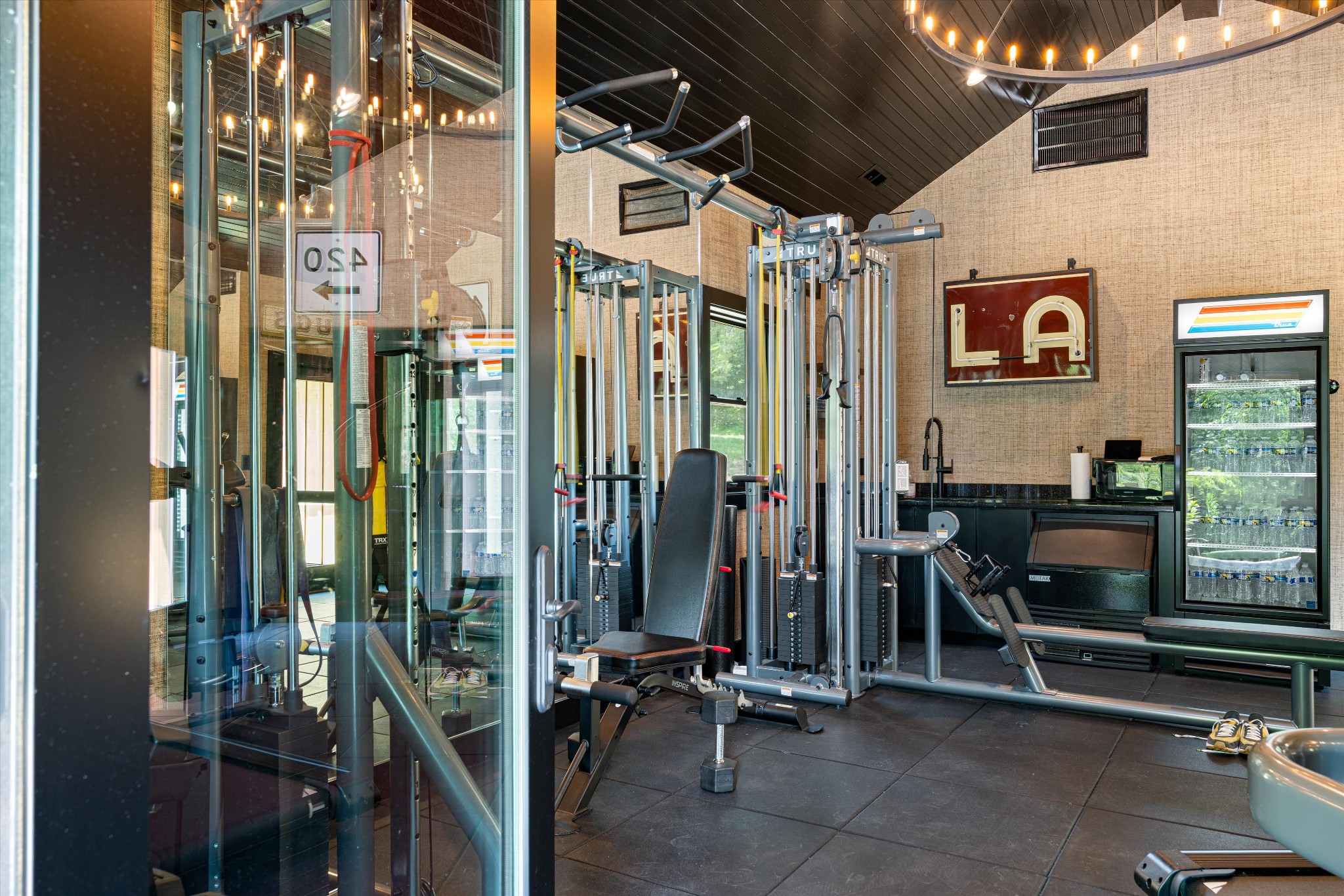 3360 Sweeney Hollow Road Franklin, TN 37064 - Photo 40 of 67 a view of a room with gym equipment
