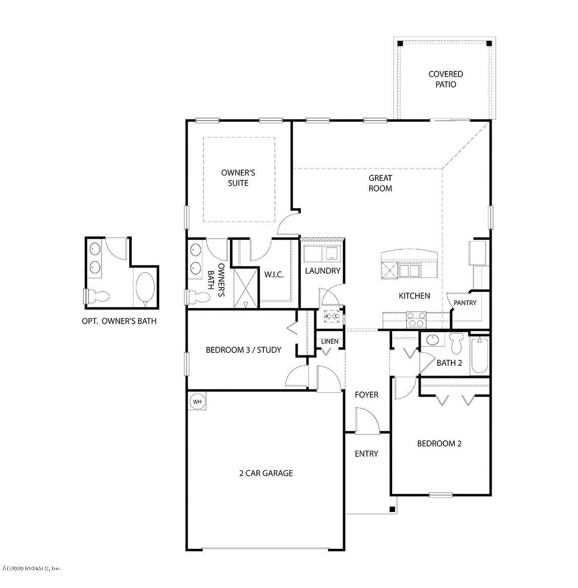 7725 Island Fox Road Jacksonville, FL 32222 - Photo 12 of 12 1557SanMarco_Floorplan_REV2019