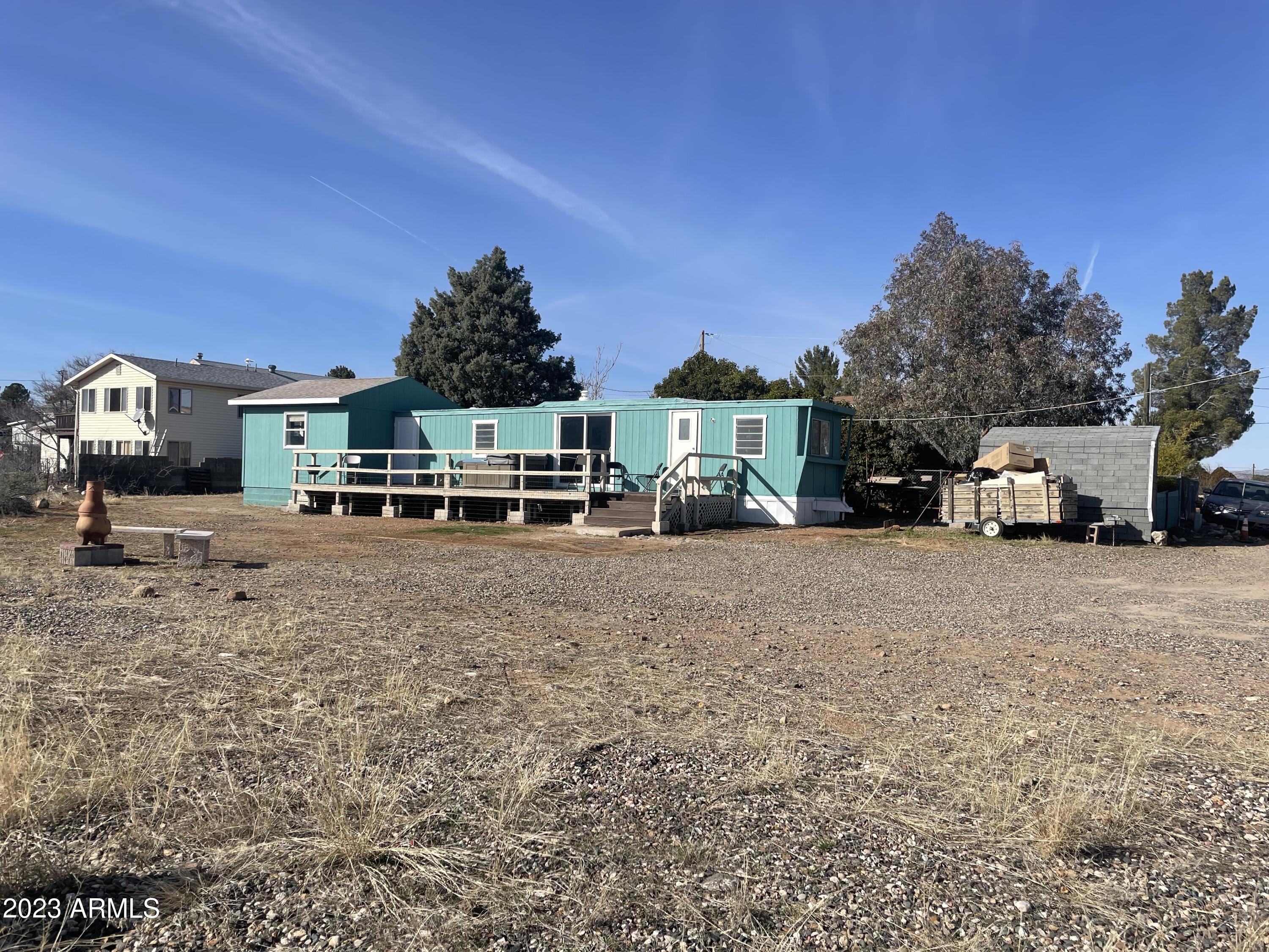 a car parked in front of a house
