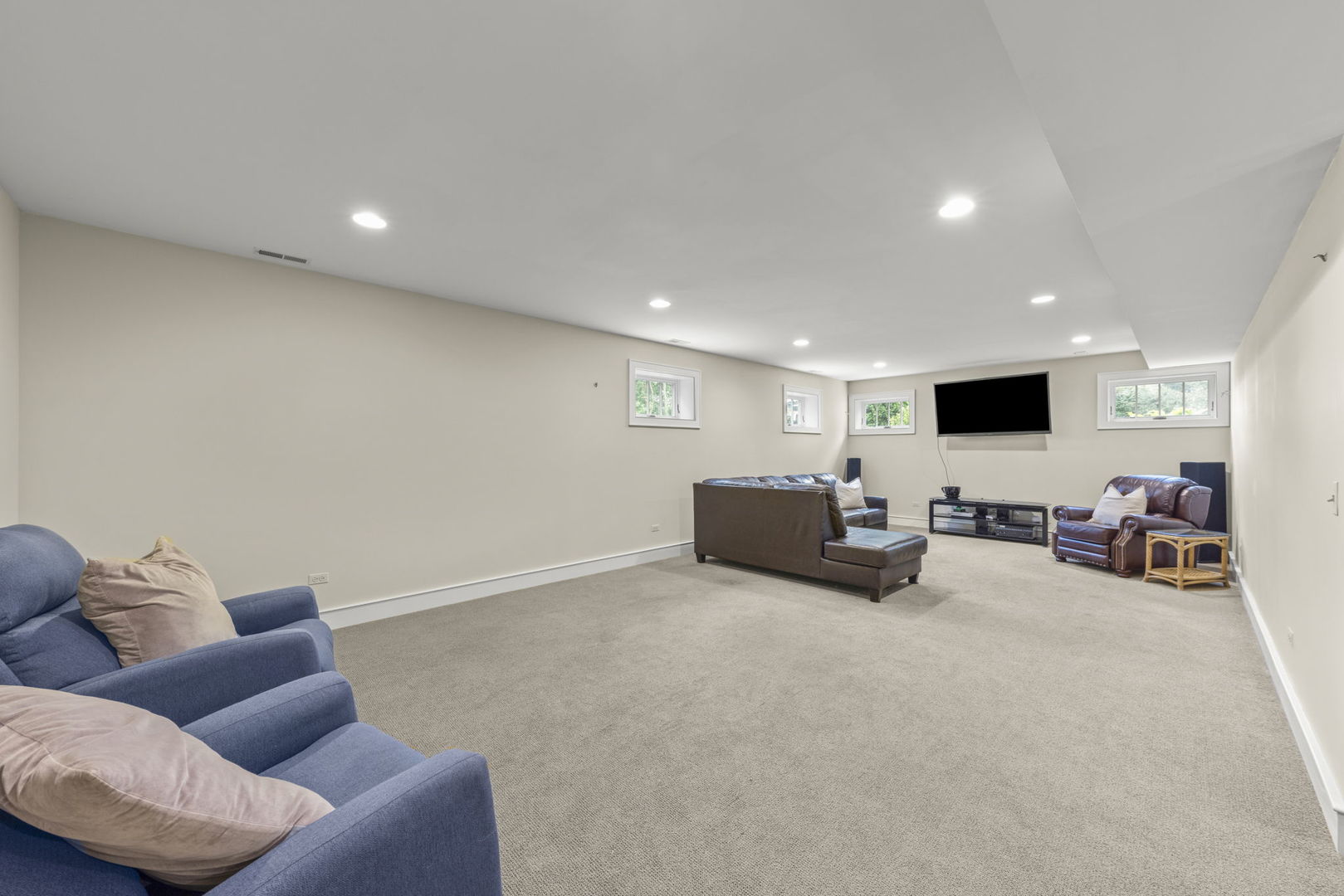 900 East Indiana Street Wheaton, IL 60187 - Photo 35 of 54 a living room with furniture and a flat screen tv