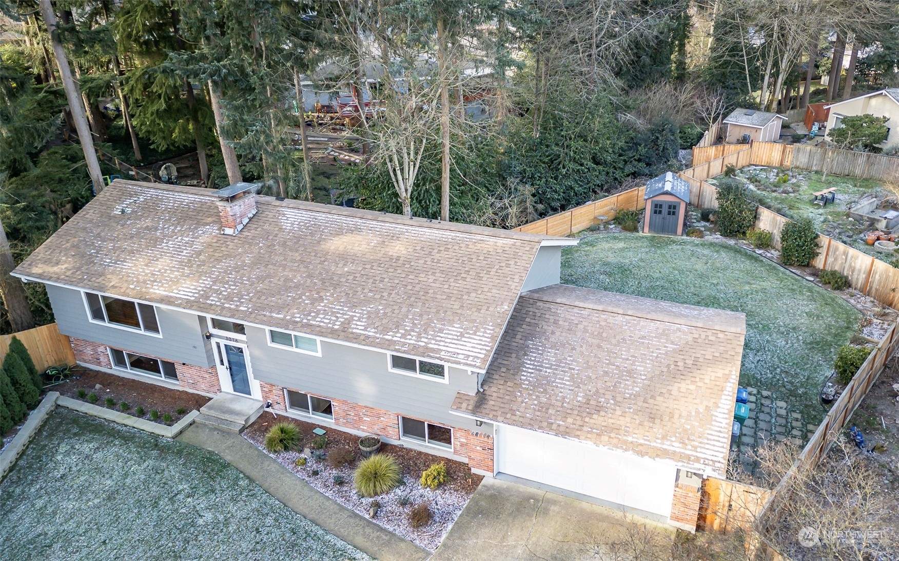 3016 Southwest 325th Place Federal Way, WA 98023 - Photo 37 of 40 an aerial view of a house with roof deck