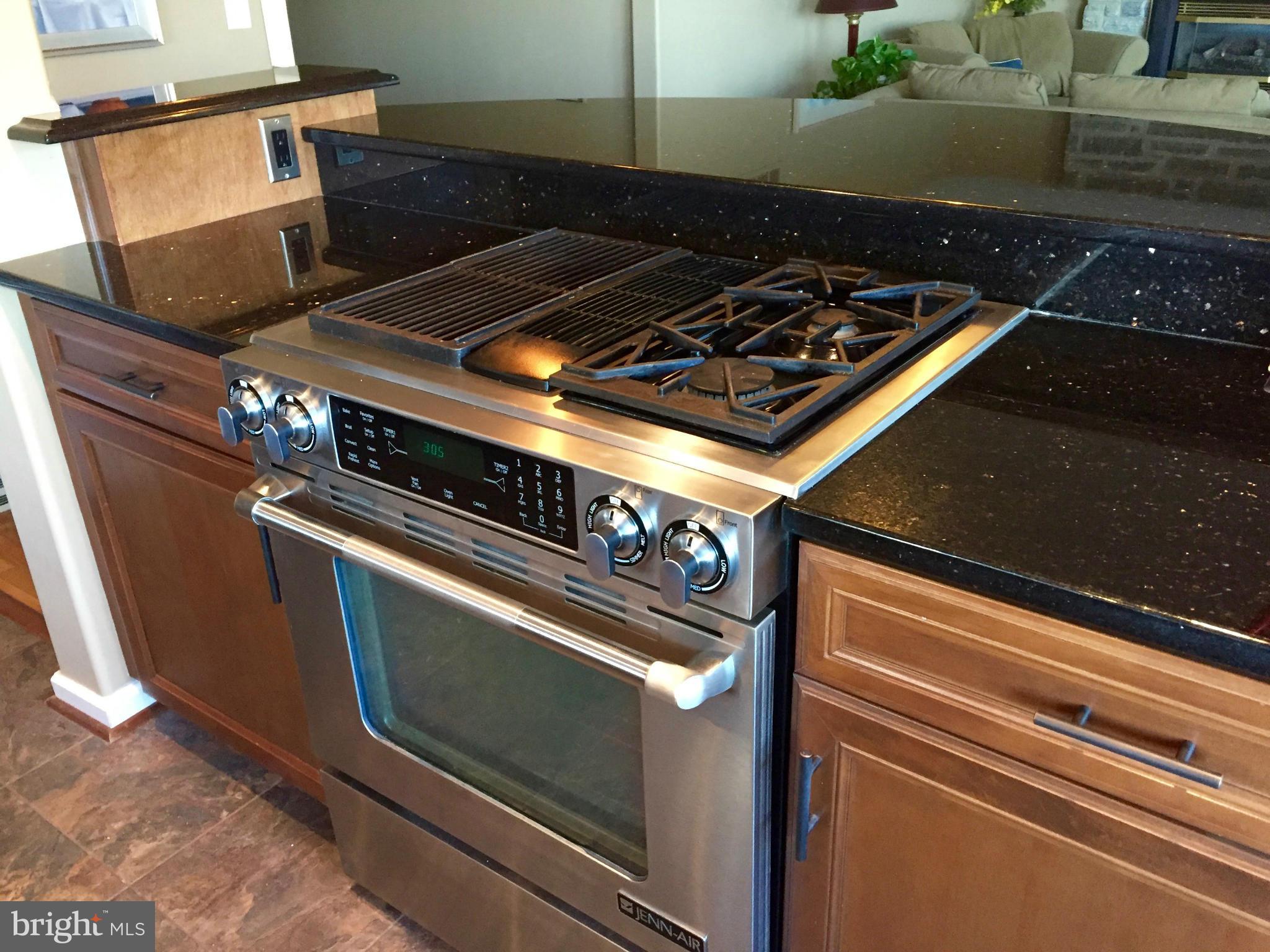 2025 Bay Road Pasadena, MD 21122 - Photo 7 of 30 Gourmet Jenn Aire Downdraft Gas Range
