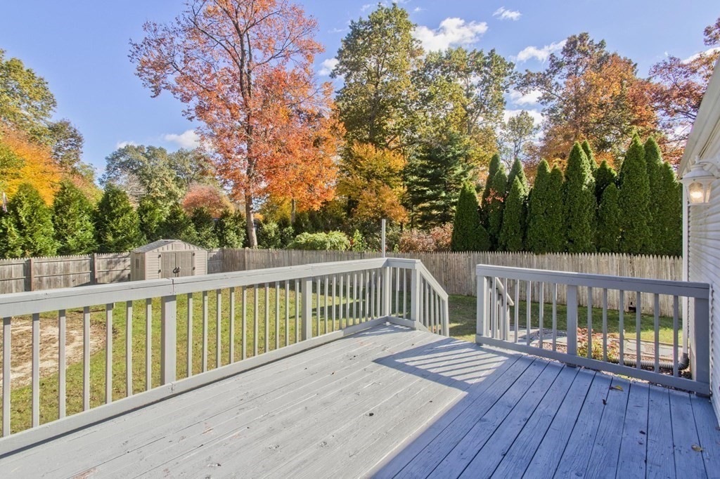 183 Peekskill Avenue Springfield, MA 01129 - Photo 27 of 31 a view of balcony with wooden floor and fence