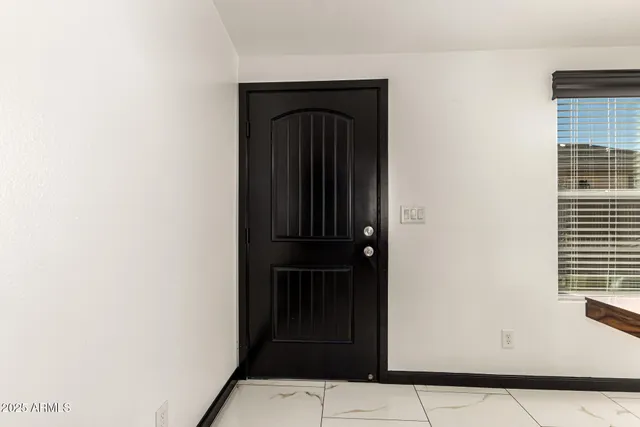 a view of front door