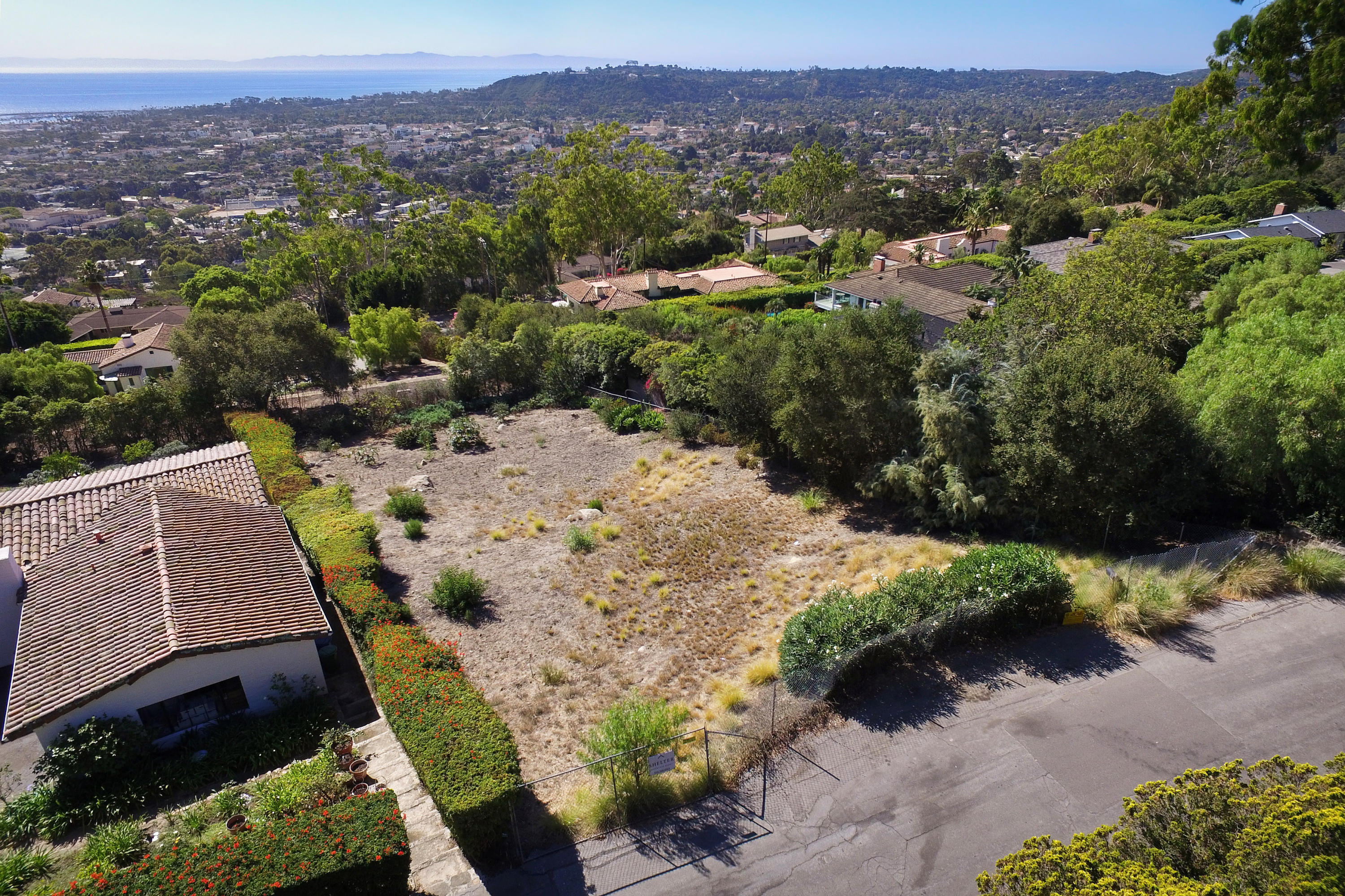 1527 Dover Road Santa Barbara, CA 93103 - Photo 3 of 9 an aerial view of a house with a yard