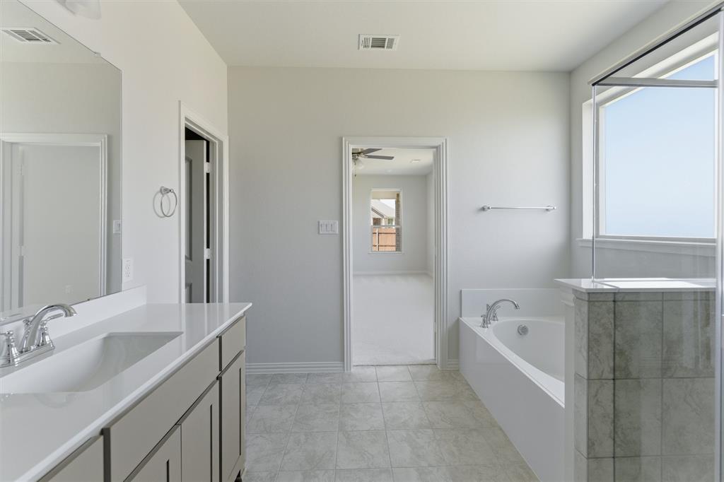 1221 Sabine River Lane Springtown, TX 76082 - Photo 19 of 25 Full bath with vanity and a garden tub