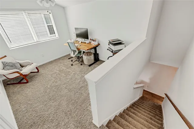 a view of a backyard with a patio