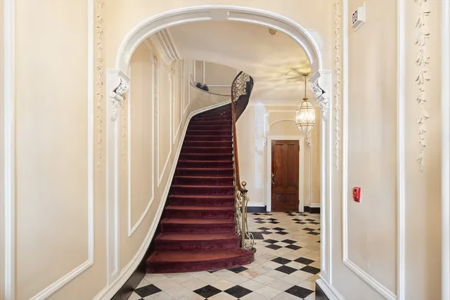 a view of a entryway door of a house