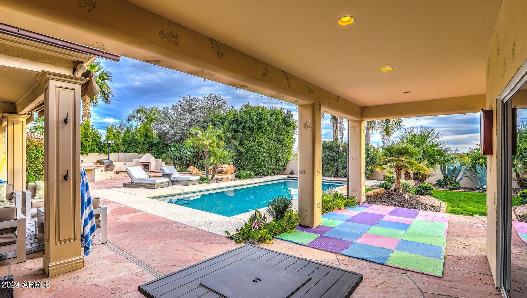 10065 East Doubletree Ranch Road Scottsdale, AZ 85258 - Photo 57 of 65 Covered patio off the primary bedroom
