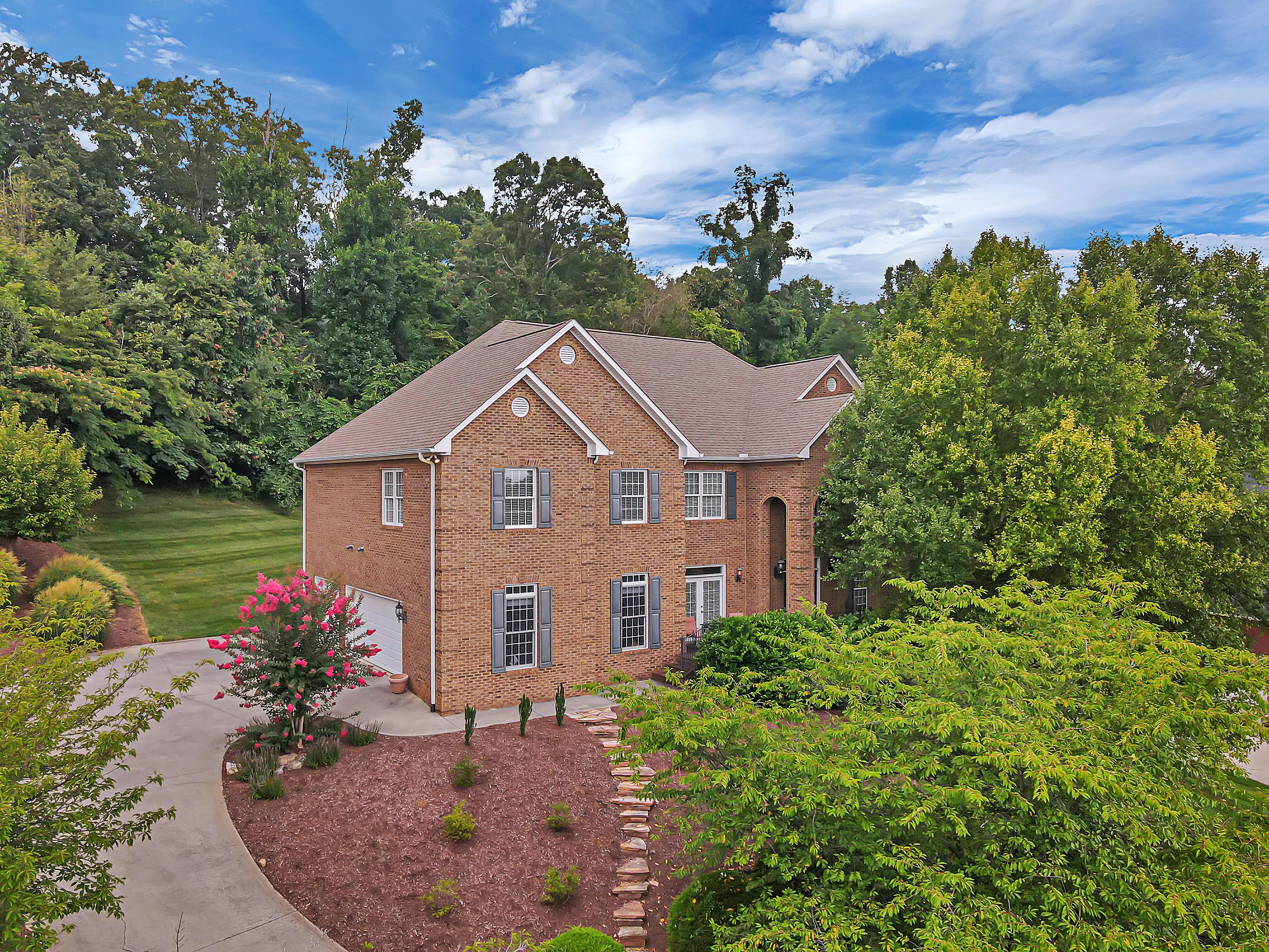 12400 Comblain Road Knoxville, TN 37934 - Photo 1 of 32 4 sided brick home atop Fox Run