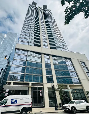 a front view of a building