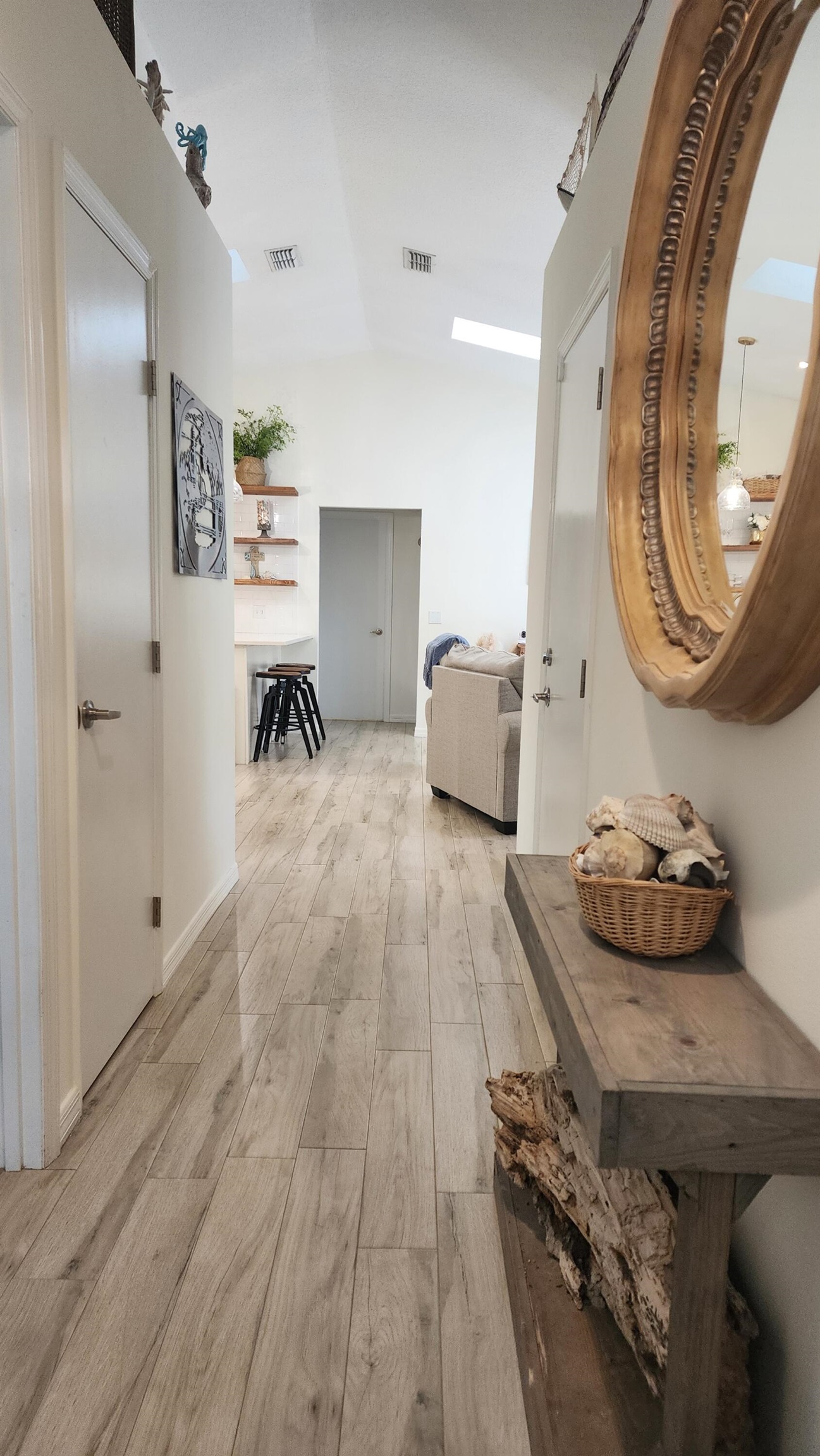 206 4th Street St. Augustine, FL 32080 - Photo 2 of 11 a room with furniture and a mirror