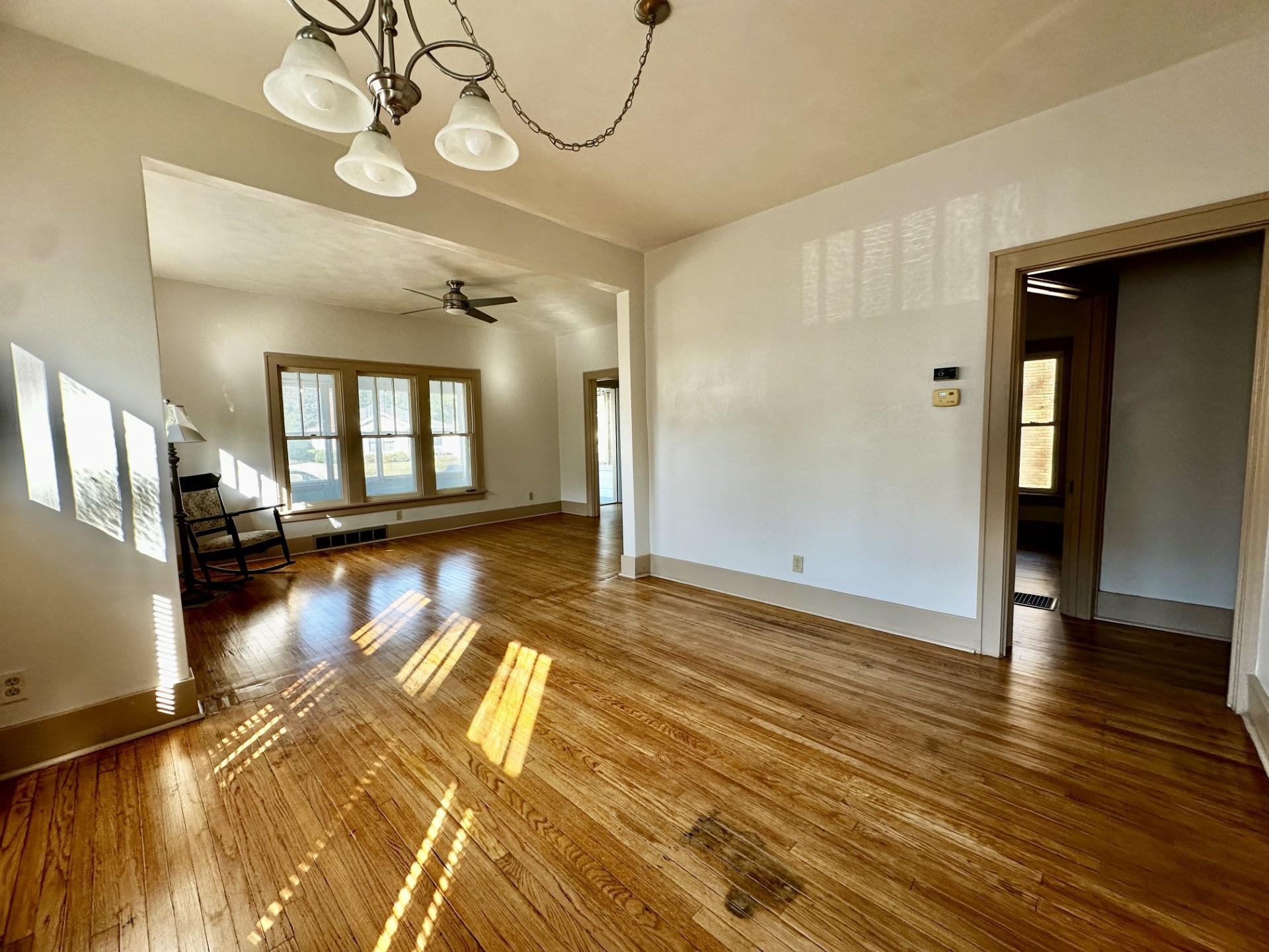 45 North Sunset Avenue Freeport, IL 61032 - Photo 6 of 23 a view of a livingroom with wooden floor