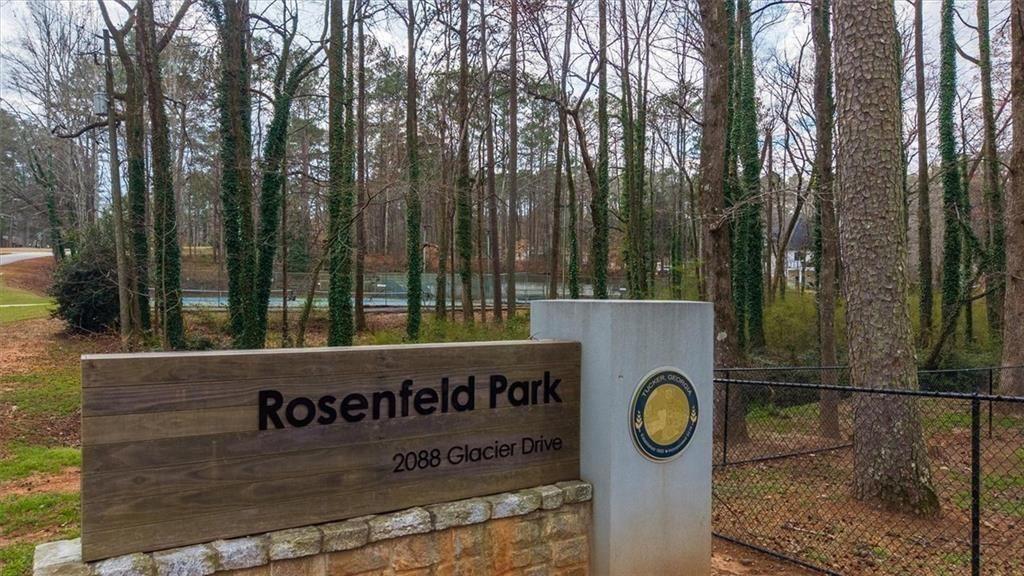 5498 Smoke Rise Drive Smoke Rise, GA 30087 - Photo 48 of 52 a sign on the side of a building