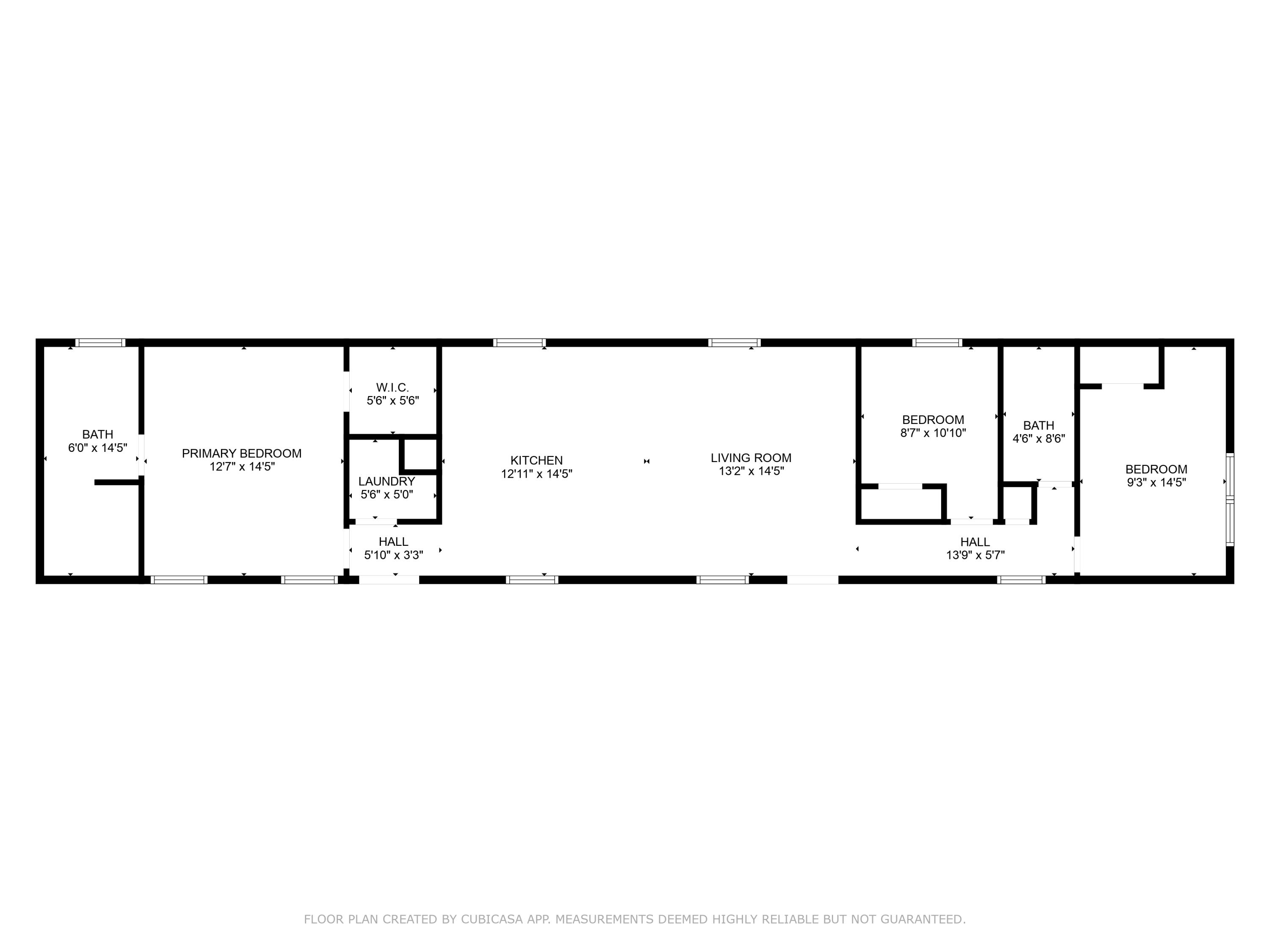 8928 7 Mile Road Evart, MI 49631 - Photo 27 of 27 2D Floor Plan for 7048 90th Avenue