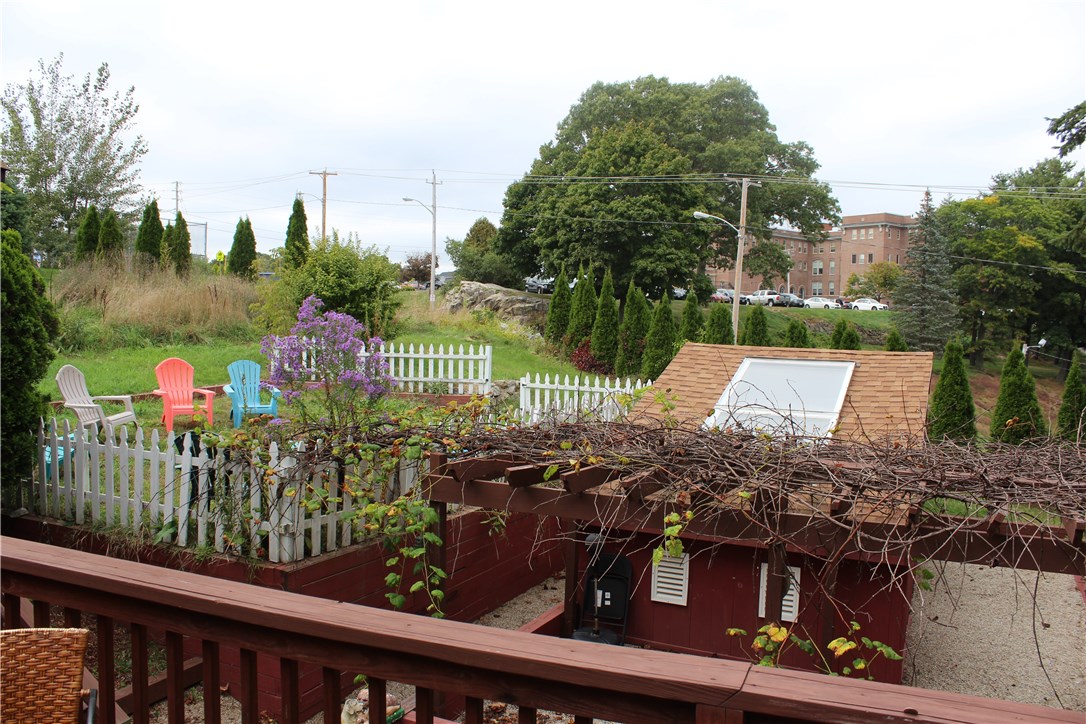 8 Roberge Avenue Woonsocket, RI 02895 - Photo 12 of 40 BACK YARD VIEW