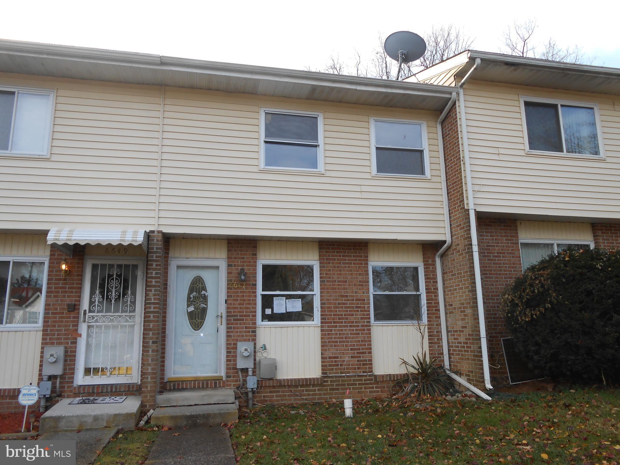 6647 Spring Mill Circle Baltimore, MD 21207 - Photo 1 of 8 Exterior (Front)