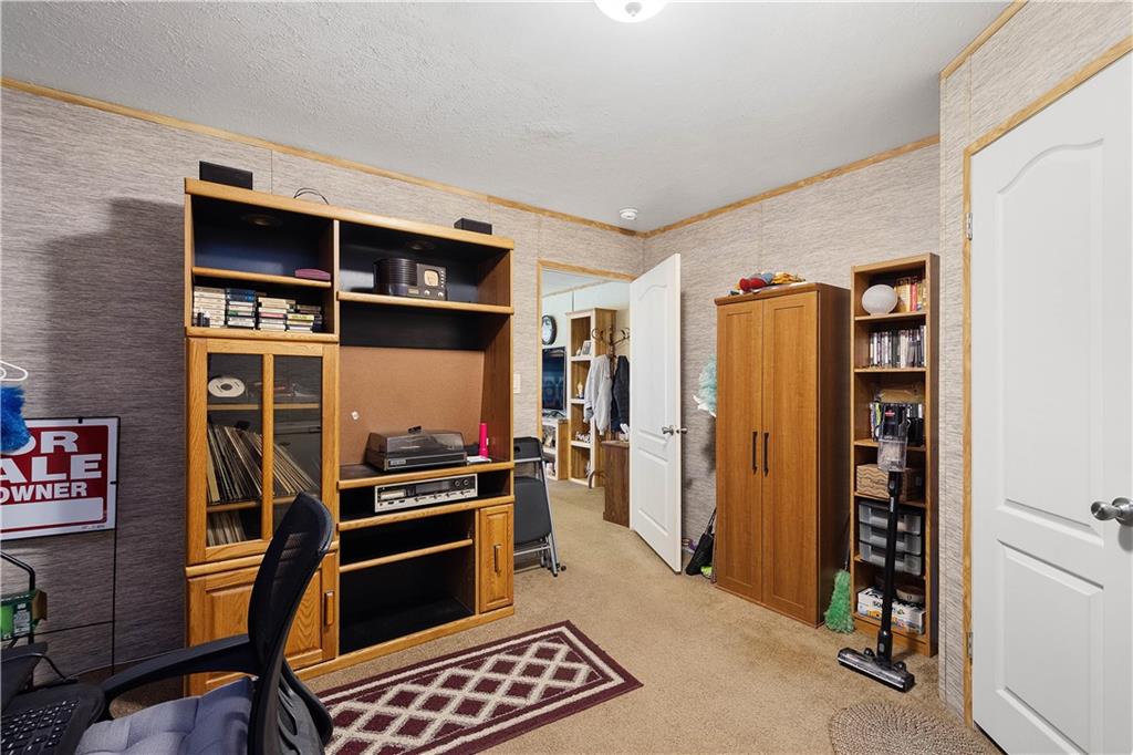 534 Finks Run Road McDonald, PA 15057 - Photo 20 of 35 a view of an empty room with fridge and wooden floor