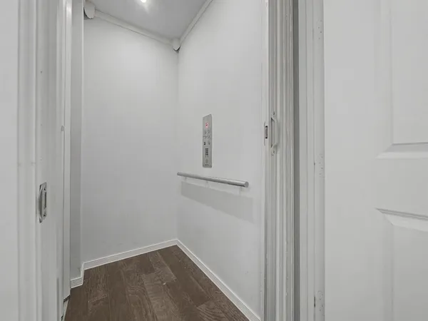 a view of empty room