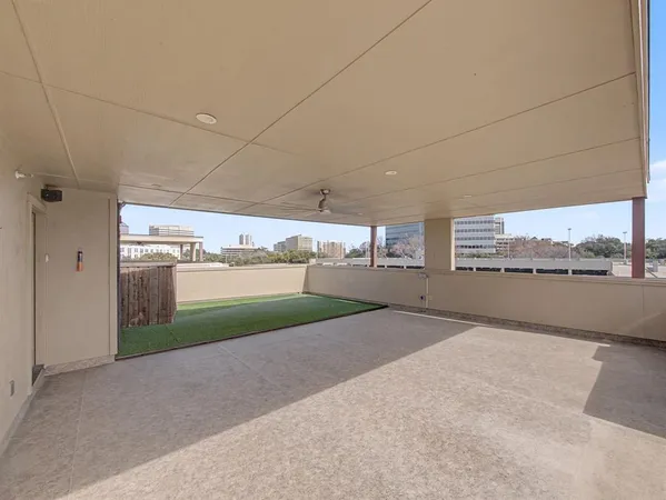 a terrace view with sitting space and garden view