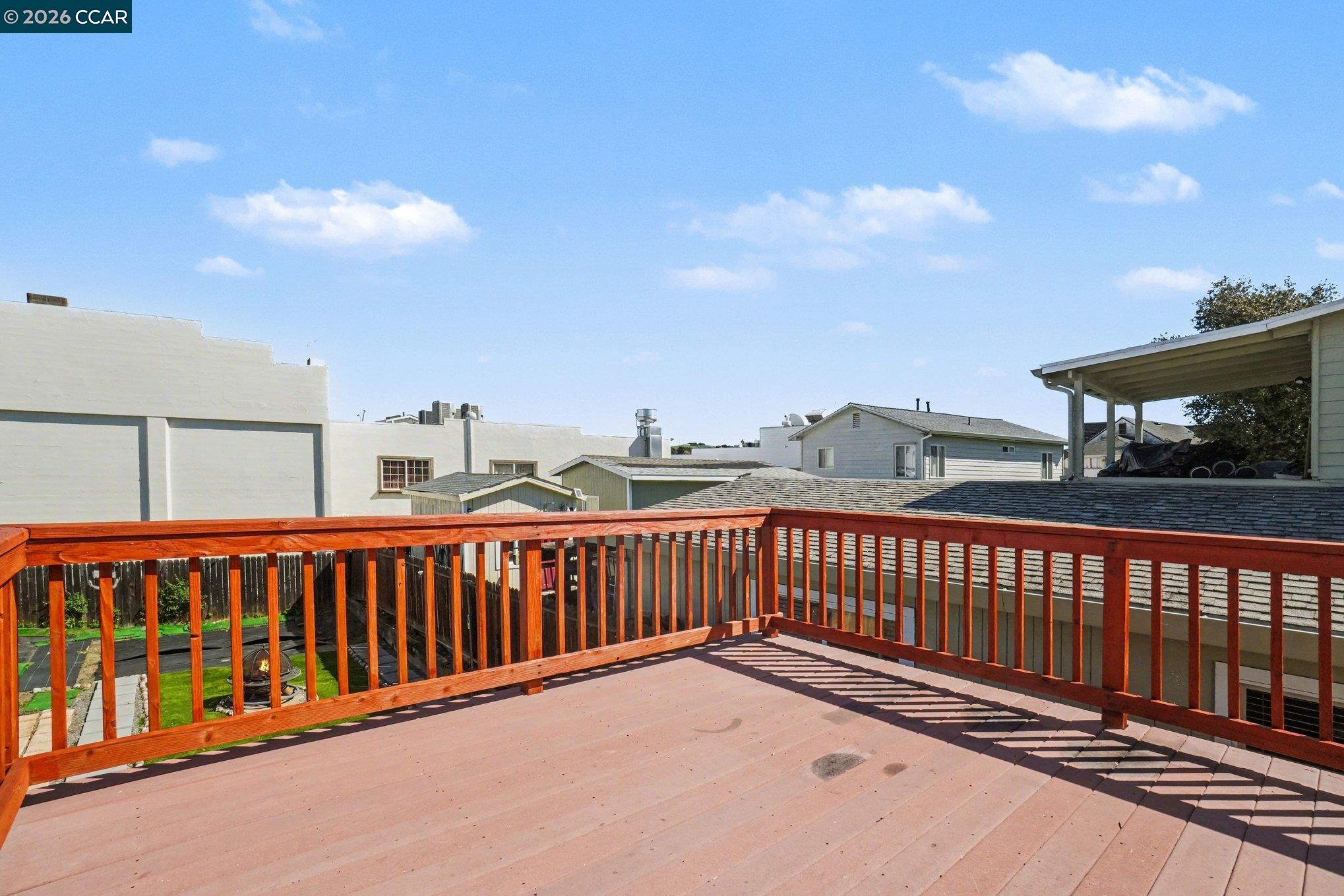 139 Rodeo Avenue Rodeo, CA 94572 - Photo 16 of 19 a view of a roof deck