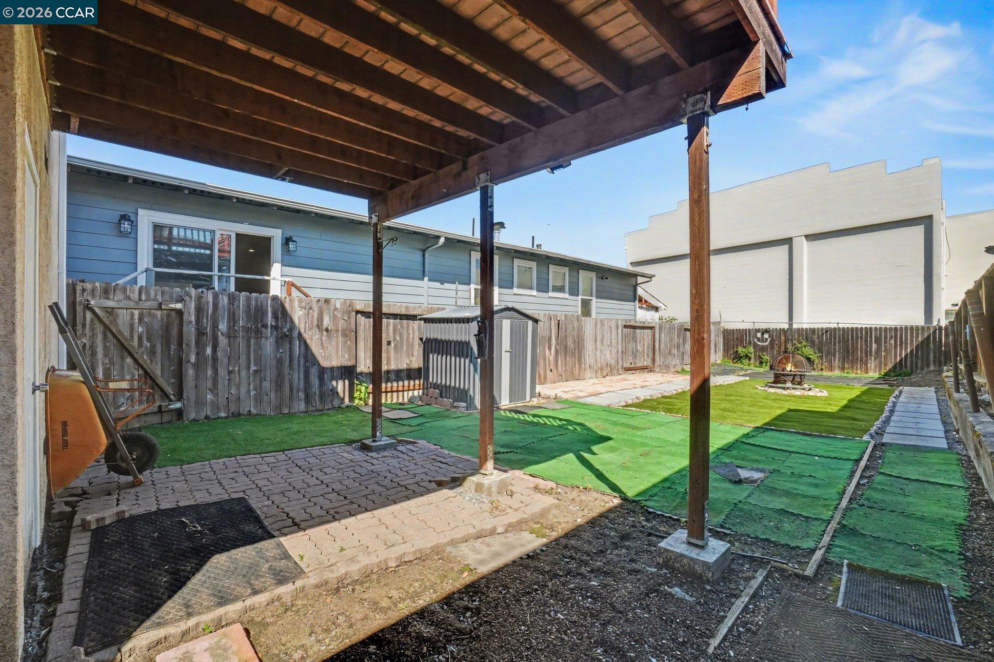 139 Rodeo Avenue Rodeo, CA 94572 - Photo 18 of 19 a view of a back yard of the house