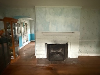 306 Elizabeth Street Calumet City, IL 60409 - Photo 6 of 11 a room with a fireplace