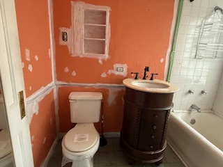 306 Elizabeth Street Calumet City, IL 60409 - Photo 7 of 11 a bathroom with a sink and a toilet