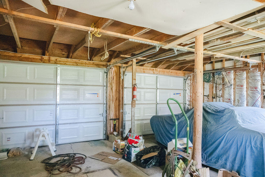128 Crowley Island Road Gouldsboro, ME 04624 - Photo 36 of 38 Big Garage interior