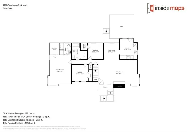 $2,145 | 4798 Southern Court Northwest, Acworth, GA 30102
