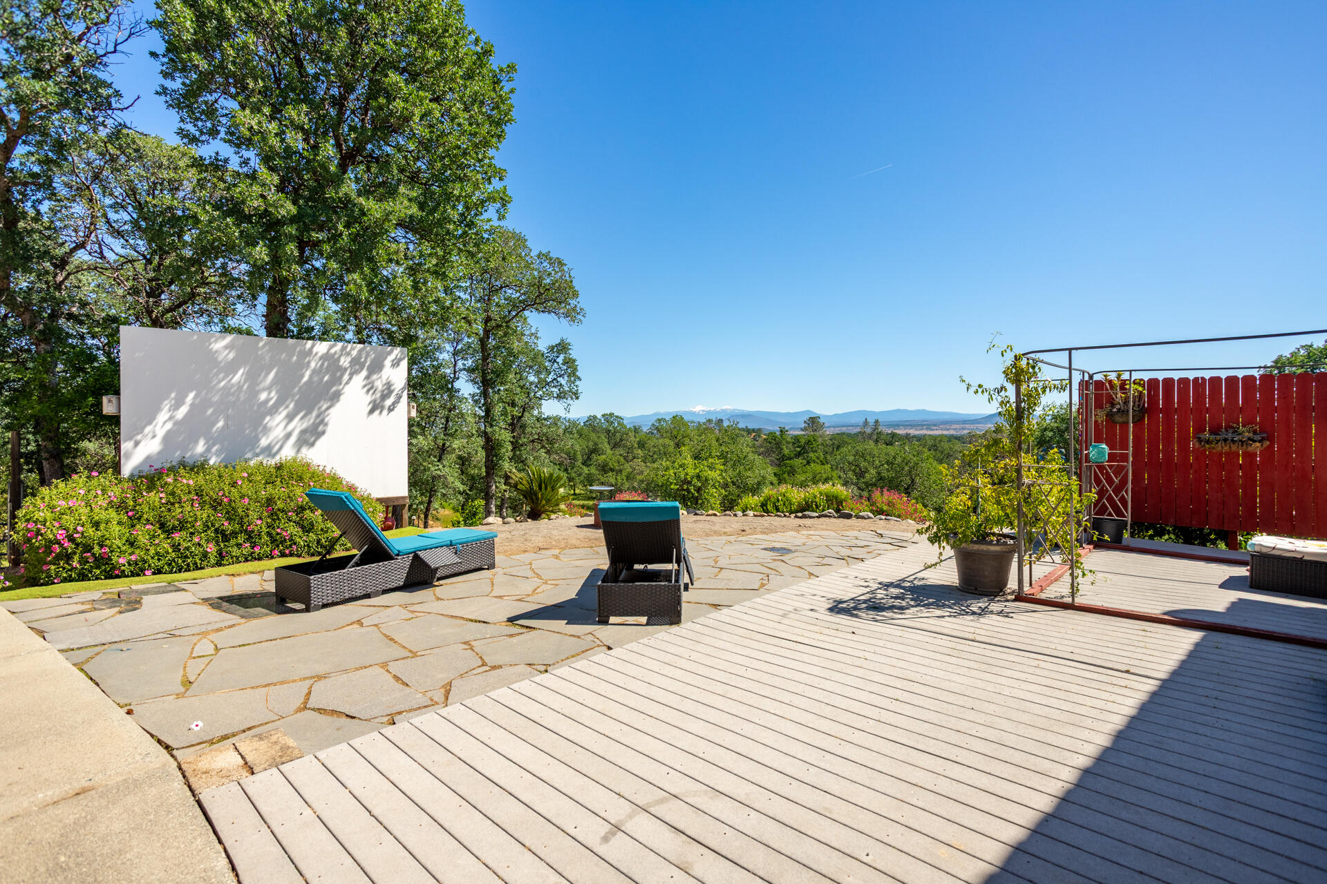 21100 Doe Run Way Red Bluff, CA 96080 - Photo 60 of 93 movie screen/ fire pit