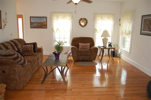 49 Old Gilbertville Road Ware, MA 01082 - Photo 8 of 25 a living room with furniture and a large window