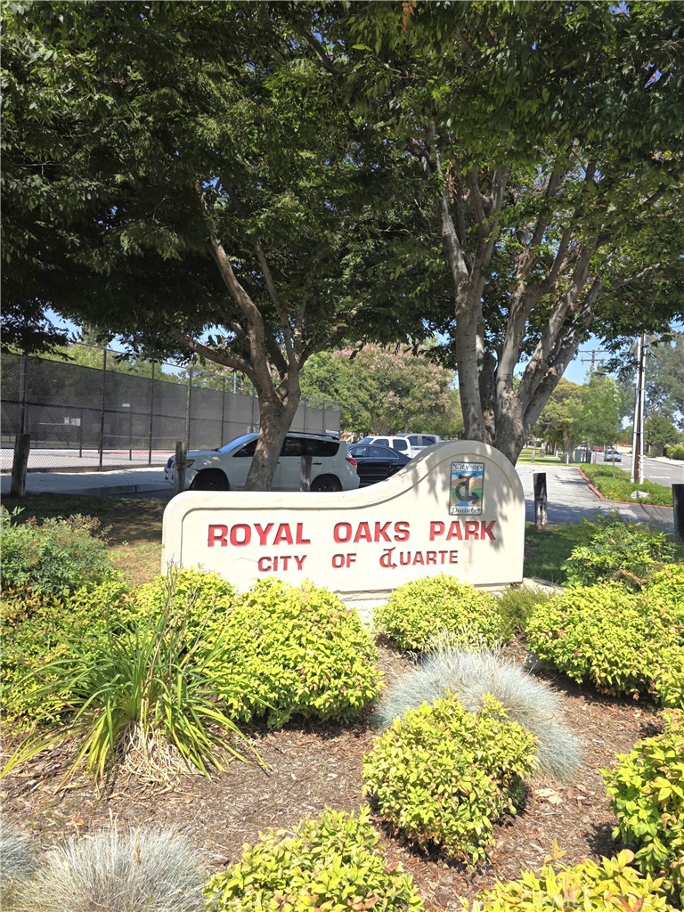 868 Random Lane Duarte, CA 91010 - Photo 21 of 22 a view of outdoor space with a sign broad
