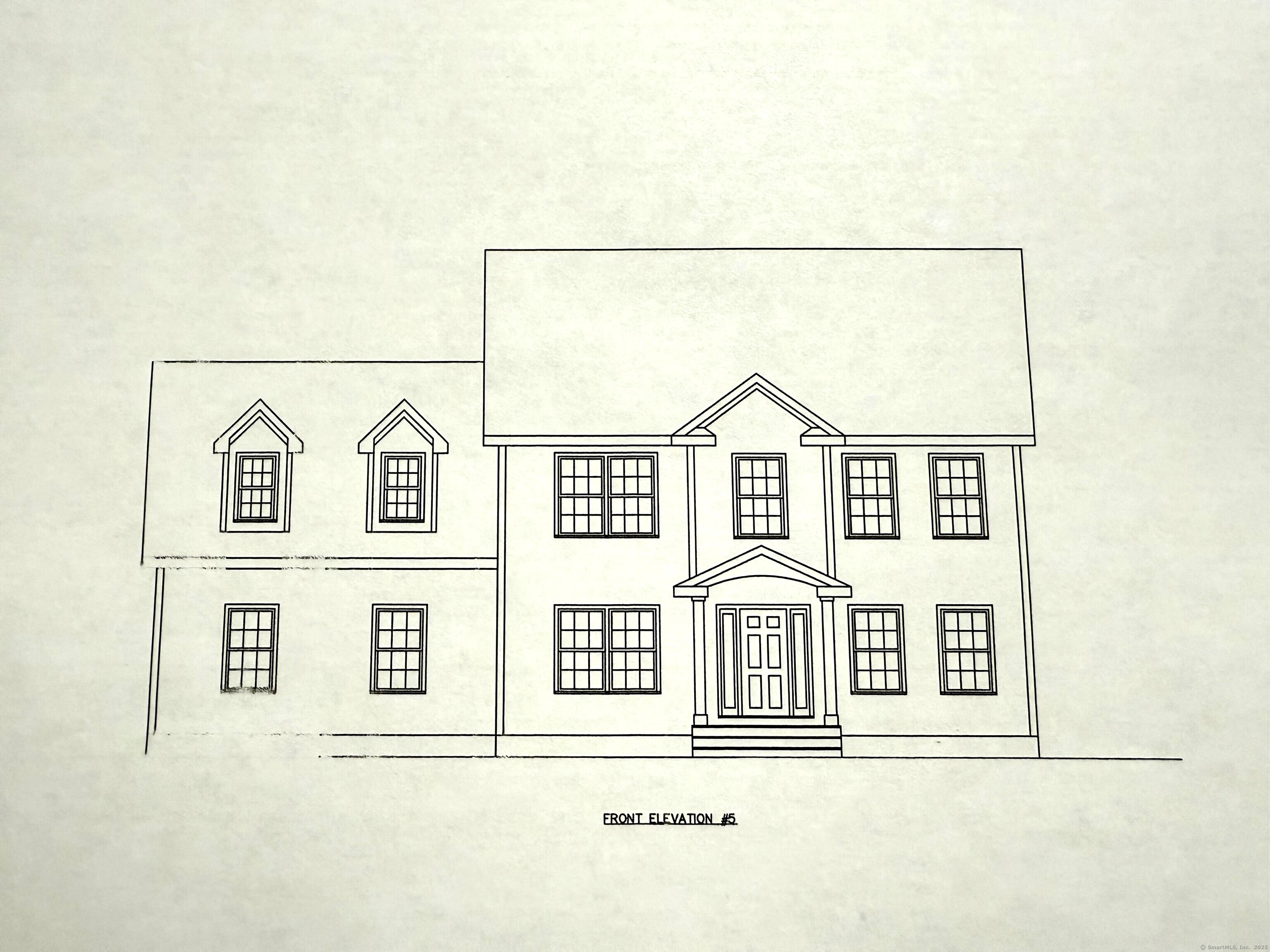 a view of a house with a street