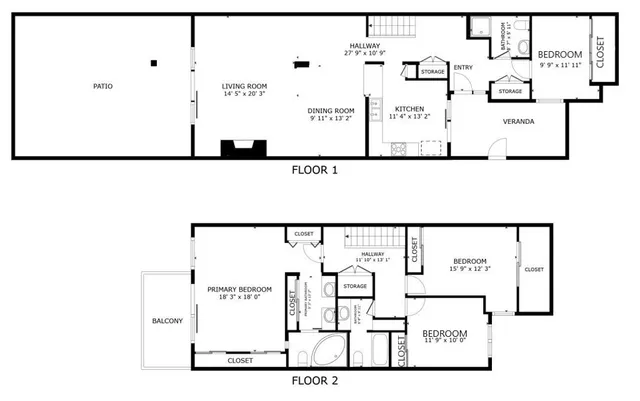 a picture of a floor plan
