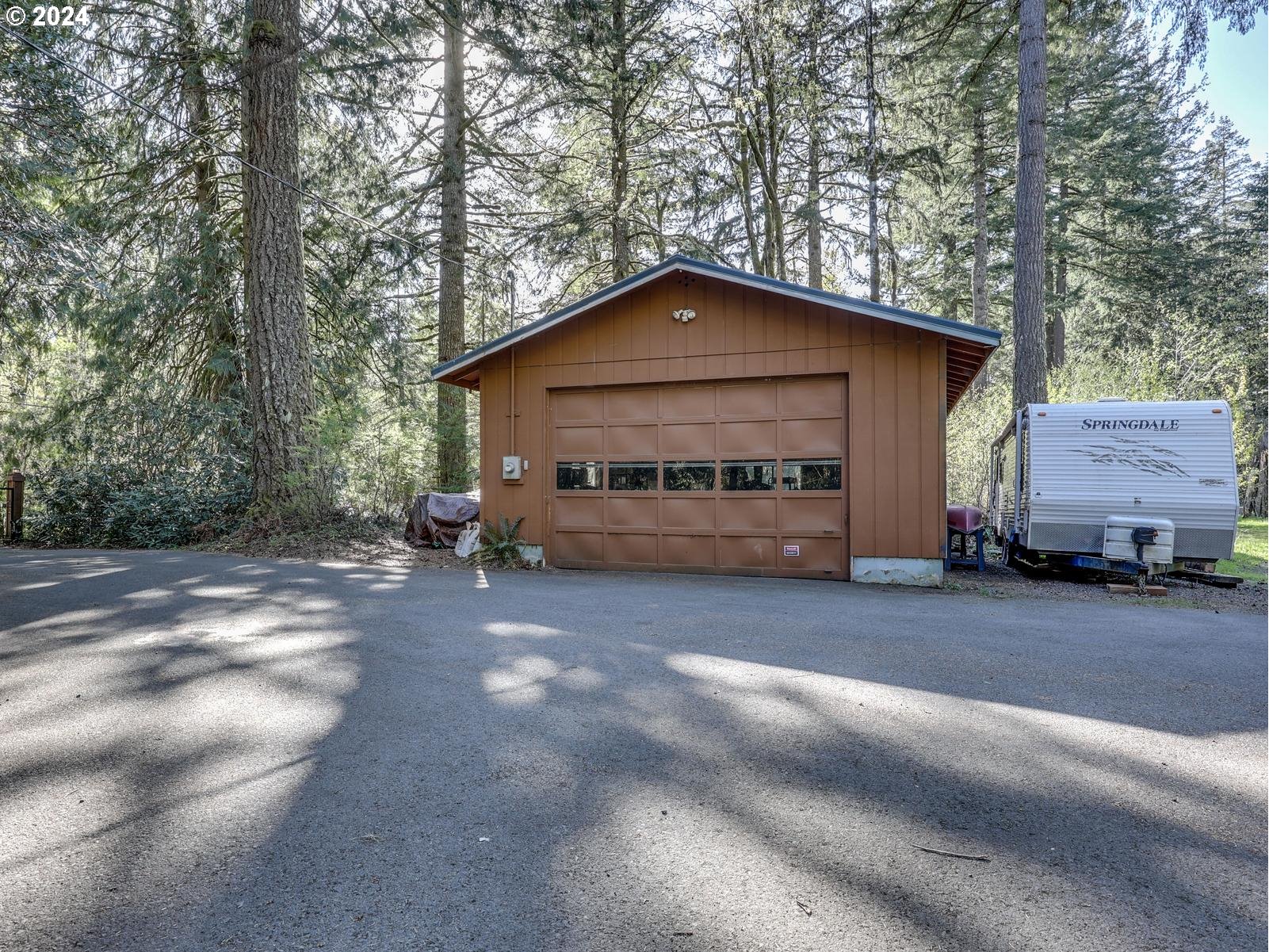 66475 East Barlow Trail Road Rhododendron, OR 97049 - Photo 8 of 43 a house view with a outdoor space